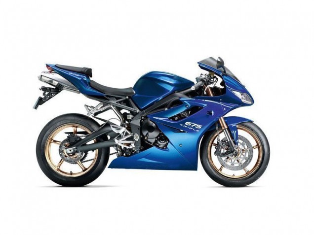 Carenagem Moto Daytona 675 Triple 2009-2012 - Azul