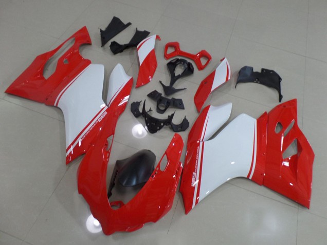 Carenagem Moto Ducati 1199 2011-2014 - Vermelho Branco Carenagem Moto Ducati 1199 2011-2014 - Vermelho Branco