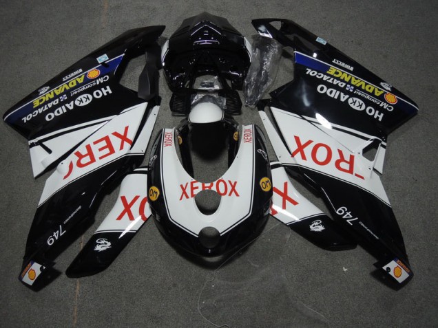 Carenagem Moto Ducati 749 2005-2006 - Preto Branco Xerox