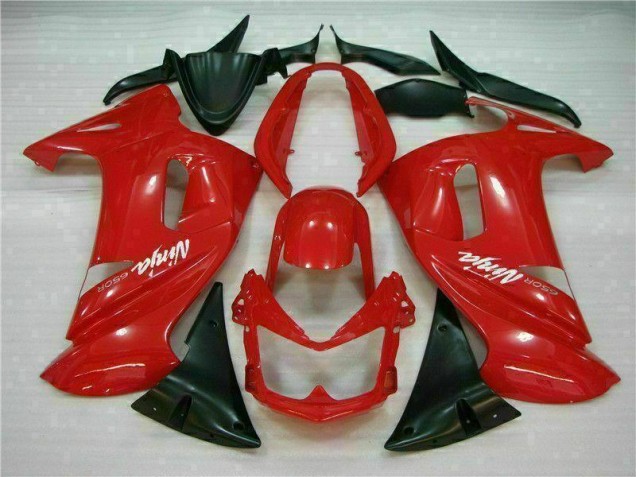 Carenagem Moto EX650 2006-2008 - Brilhante Vermelho