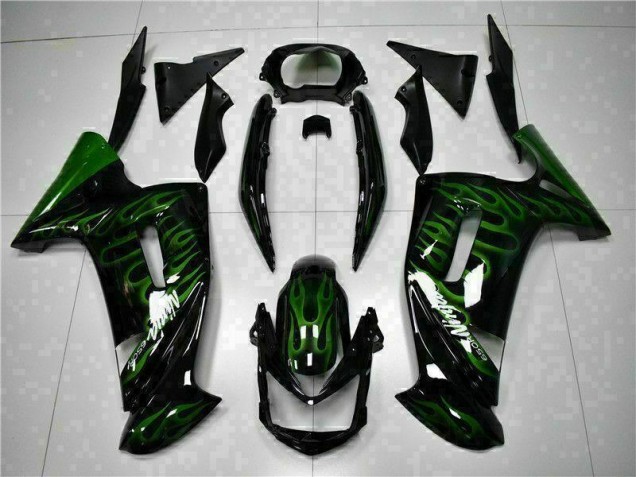 Carenagem Moto EX650 2006-2008 - Verde Chama Carenagem Moto EX650 2006-2008 - Verde Chama