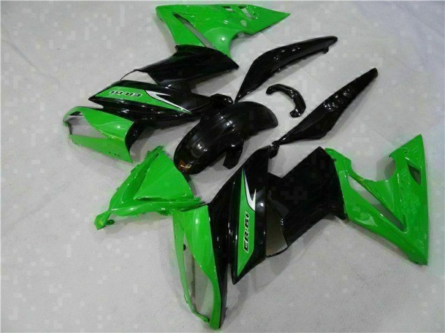 Carenagem Moto EX650 2006-2008 - Verde Preto Carenagem Moto EX650 2006-2008 - Verde Preto