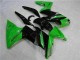 Carenagem Moto EX650 2006-2008 - Verde Preto Carenagem Moto EX650 2006-2008 - Verde Preto