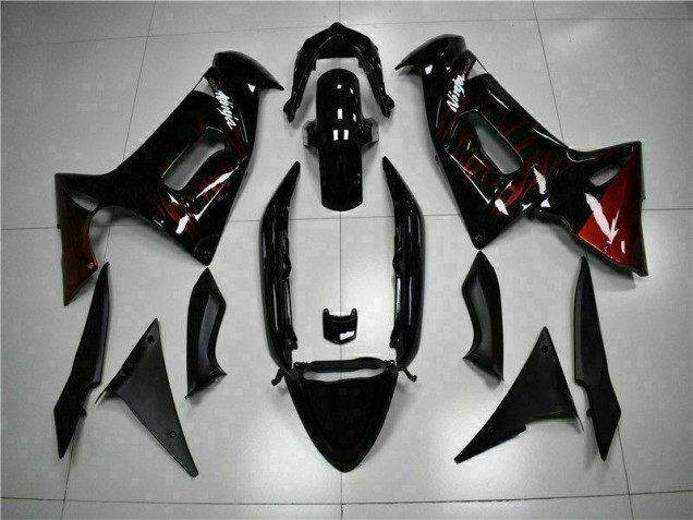 Carenagem Moto EX650 2006-2008 - Vermelho Chama