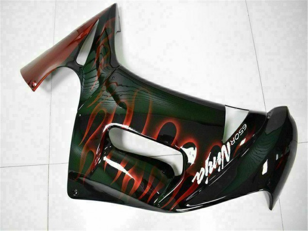 Carenagem Moto EX650 2006-2008 - Vermelho Chama