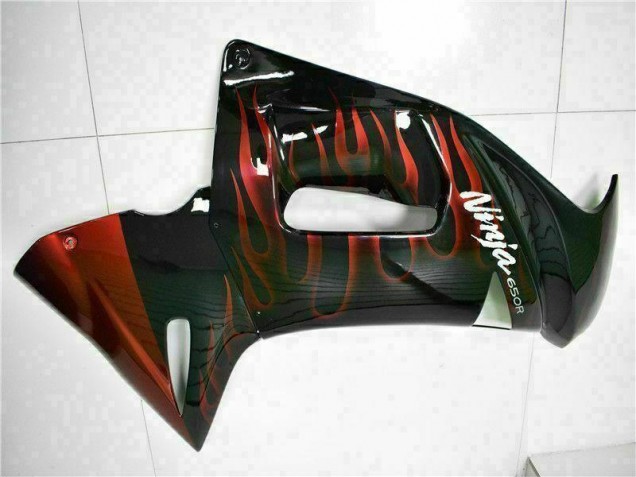 Carenagem Moto EX650 2006-2008 - Vermelho Chama