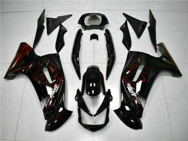 Carenagem Moto EX650 2006-2008 - Vermelho Chama