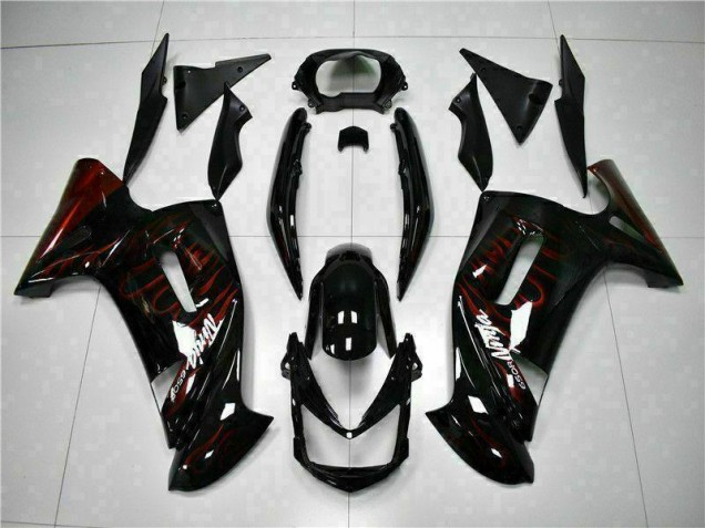 Carenagem Moto EX650 2006-2008 - Vermelho Chama