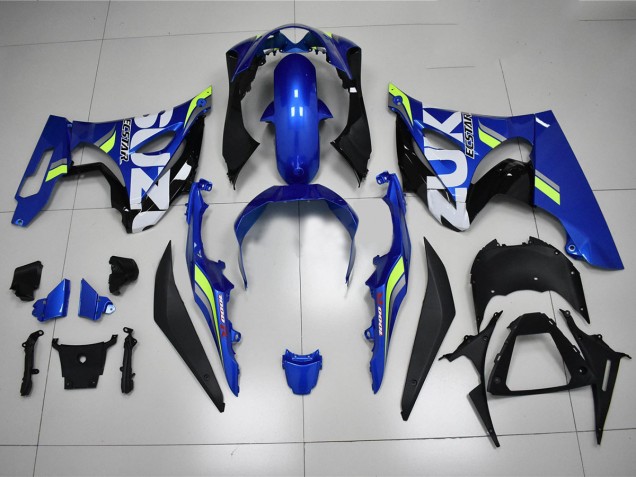 Carenagem Moto GSXR 1000 2017-2023 - Branco Verde Carenagem Moto GSXR 1000 2017-2023 - Branco Verde