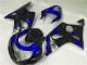 Carenagem Moto GSXR 1000 K1 2000-2002 - Azul Preto