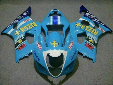 Carenagem Moto GSXR 1000 K3 2003-2004 - Azul