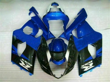 Carenagem Moto GSXR 1000 K3 2003-2004 - Azul Preto