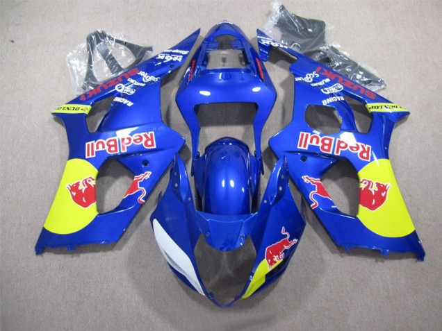 Carenagem Moto GSXR 1000 K3 2003-2004 - Azul Red Bull