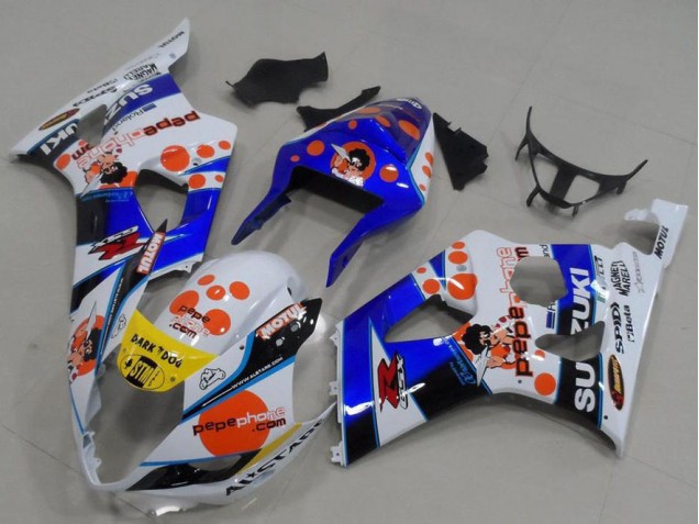 Carenagem Moto GSXR 1000 K3 2003-2004 - Pepe Phone Carenagem Moto GSXR 1000 K3 2003-2004 - Pepe Phone