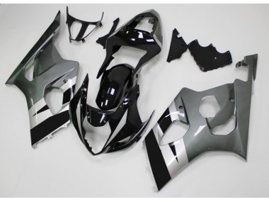 Carenagem Moto GSXR 1000 K3 2003-2004 - Preto Cinzento