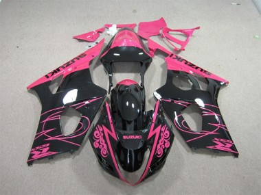 Carenagem Moto GSXR 1000 K3 2003-2004 - Rosa Preto