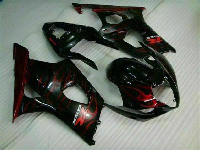 Carenagem Moto GSXR 1000 K3 2003-2004 - Vermelho Chama