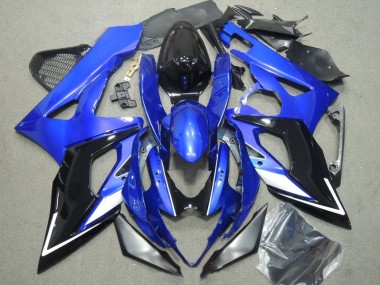 Carenagem Moto GSXR 1000 K5 2005-2006 - Azul Preto