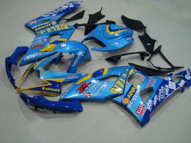 Carenagem Moto GSXR 1000 K5 2005-2006 - Azul Rizla
