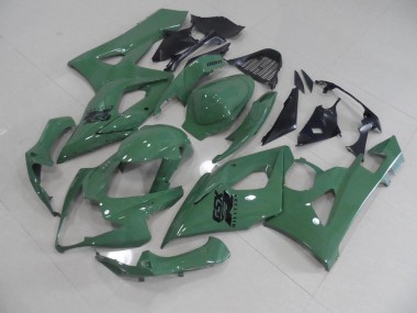 Carenagem Moto GSXR 1000 K5 2005-2006 - Brilhante Exército Verde