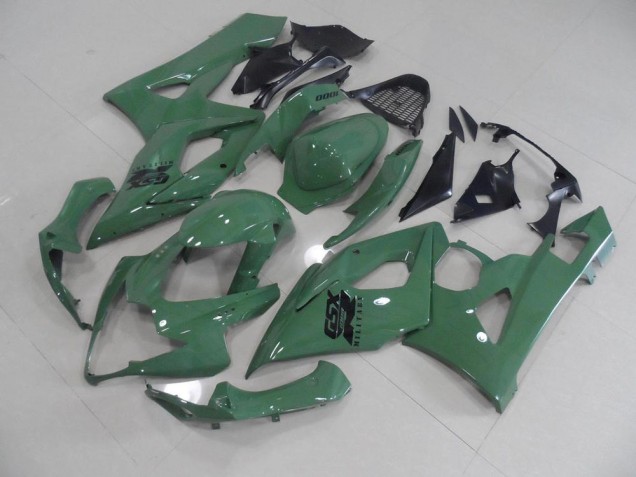 Carenagem Moto GSXR 1000 K5 2005-2006 - Brilhante Exército Verde
