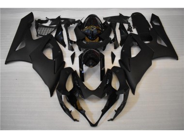 Carenagem Moto GSXR 1000 K5 2005-2006 - Brilhante Preto Fosco