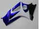 Carenagem Moto GSXR 1000 K7 2007-2008 - Azul Branco Preto