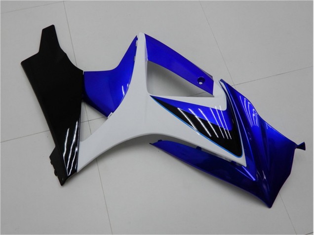 Carenagem Moto GSXR 1000 K7 2007-2008 - Azul Branco Preto