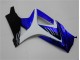 Carenagem Moto GSXR 1000 K7 2007-2008 - Azul Branco Preto