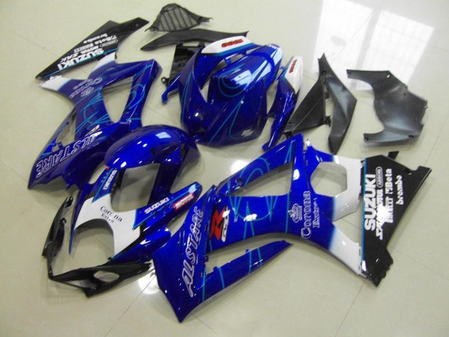 Carenagem Moto GSXR 1000 K7 2007-2008 - Azul Corona