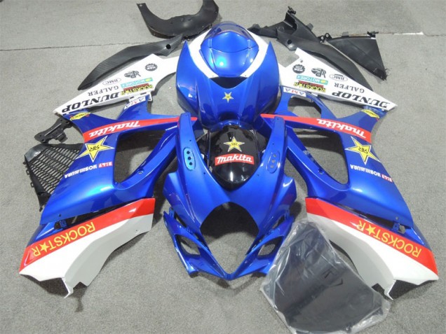 Carenagem Moto GSXR 1000 K7 2007-2008 - Azul Rockstar