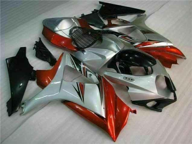 Carenagem Moto GSXR 1000 K7 2007-2008 - Castanho Prata Carenagem Moto GSXR 1000 K7 2007-2008 - Castanho Prata