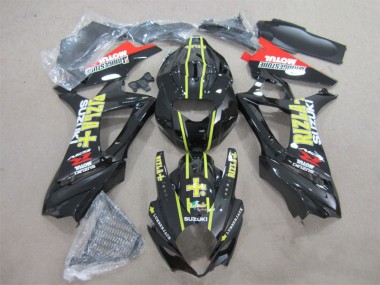 Carenagem Moto GSXR 1000 K7 2007-2008 - Preto Amarelo Rizla