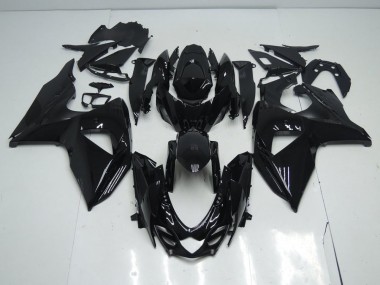 Carenagem Moto GSXR 1000 K9 2009-2016 - Preto Brilhante