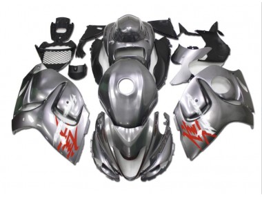 Carenagem Moto GSXR 1300 Hayabusa 2008-2019 - Prata