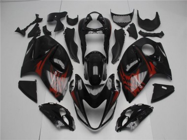 Carenagem Moto GSXR 1300 Hayabusa 2008-2019 - Preto Vermelho