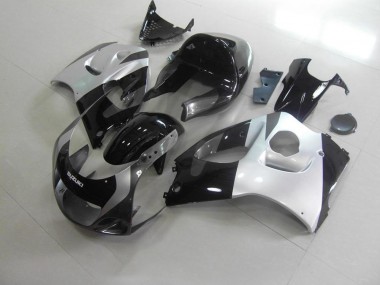 Carenagem Moto GSXR 600 1996-2000 - Prata Cinzento Sem Decalques