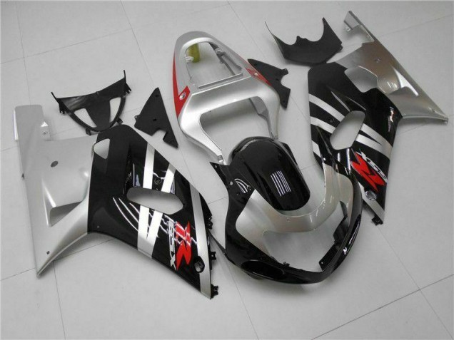 Carenagem Moto GSXR 600 / 750 K1 K2 K3 2001-2003 - Prata