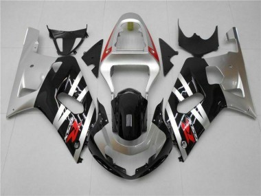 Carenagem Moto GSXR 600 / 750 K1 K2 K3 2001-2003 - Prata