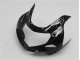 Carenagem Moto GSXR 600 / 750 K1 K2 K3 2001-2003 - Preto Branco Chama