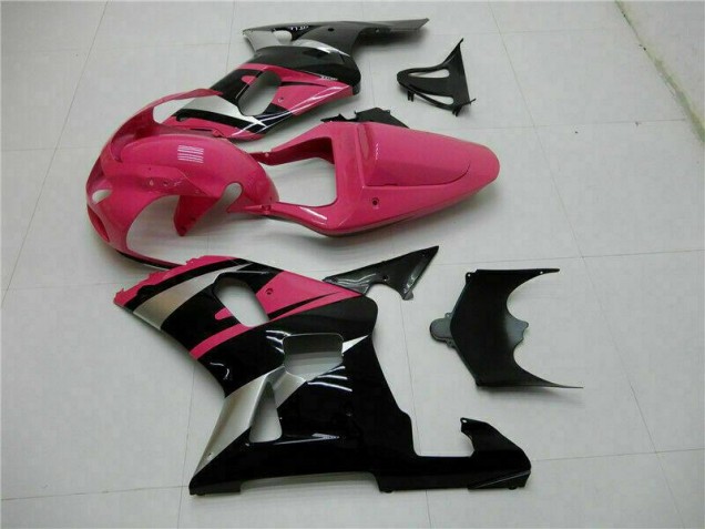 Carenagem Moto GSXR 600 / 750 K1 K2 K3 2001-2003 - Rosa Preto