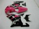 Carenagem Moto GSXR 600 / 750 K1 K2 K3 2001-2003 - Rosa Preto