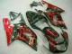 Carenagem Moto GSXR 600 / 750 K1 K2 K3 2001-2003 - Vermelho Preto Carenagem Moto GSXR 600 / 750 K1 K2 K3 2001-2003 - Vermelho Preto