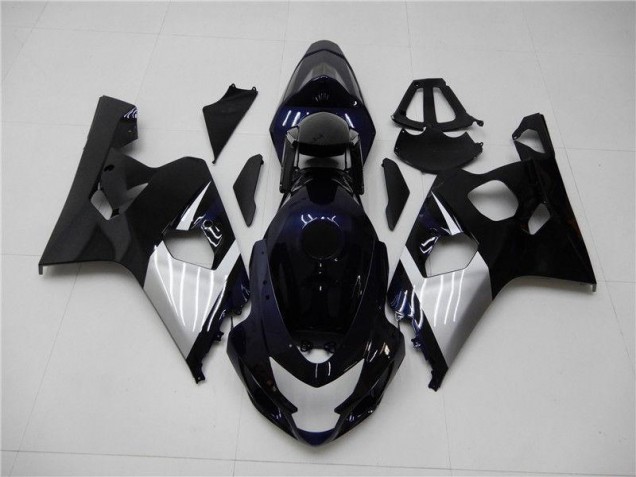 Carenagem Moto GSXR 600 / 750 K4 2004-2005 - Azul Prata
