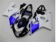 Carenagem Moto GSXR 600 / 750 K4 2004-2005 - Branco Azul Carenagem Moto GSXR 600 / 750 K4 2004-2005 - Branco Azul