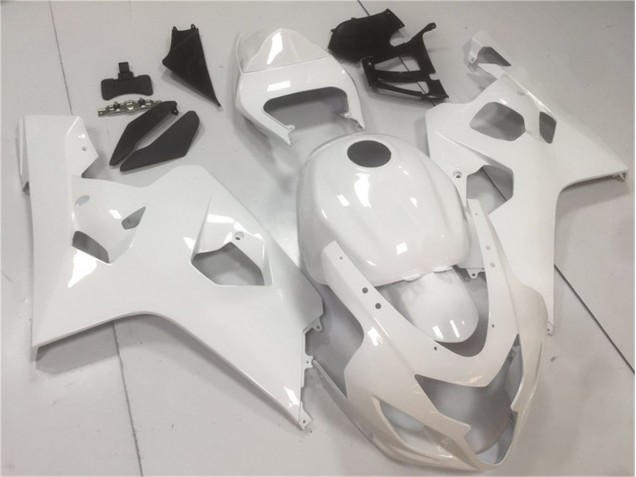 Carenagem Moto GSXR 600 / 750 K4 2004-2005 - Brilhante Branco Carenagem Moto GSXR 600 / 750 K4 2004-2005 - Brilhante Branco