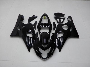 Carenagem Moto GSXR 600 / 750 K4 2004-2005 - Preto Brilhante