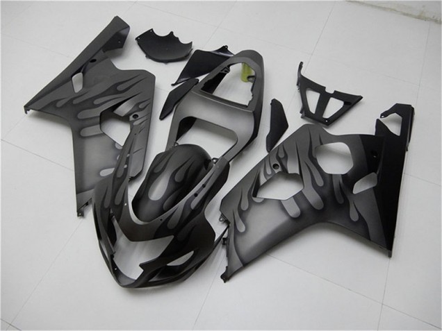 Carenagem Moto GSXR 600 / 750 K4 2004-2005 - Preto Cinzento Carenagem Moto GSXR 600 / 750 K4 2004-2005 - Preto Cinzento