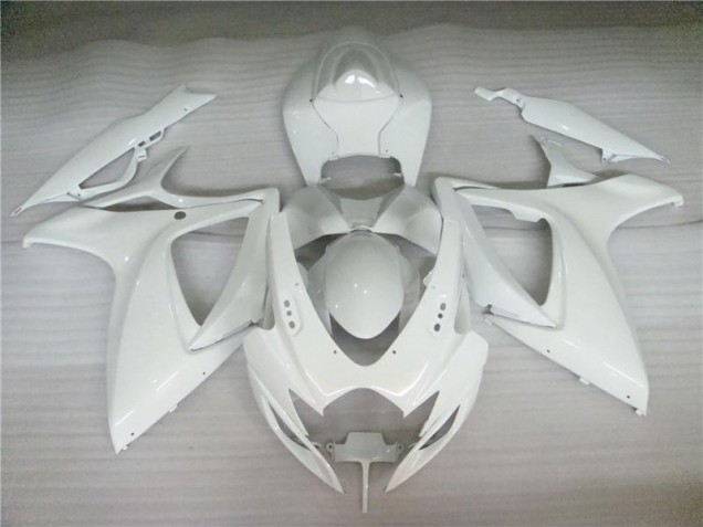 Carenagem Moto GSXR 600 / 750 K6 2006-2007 - Branco Pérola Carenagem Moto GSXR 600 / 750 K6 2006-2007 - Branco Pérola