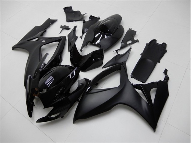 Carenagem Moto GSXR 600 / 750 K6 2006-2007 - Preto Fosco